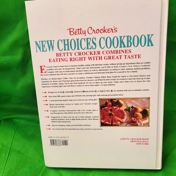 Betty Crocker New Choices Cookbook - Picture 3 of 3
